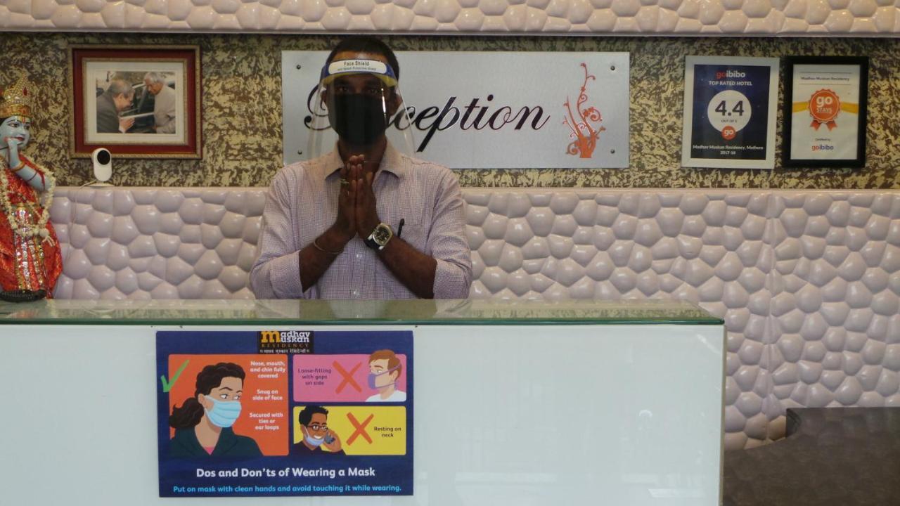 Madhav Muskan Residency Mathura Eksteriør bilde
